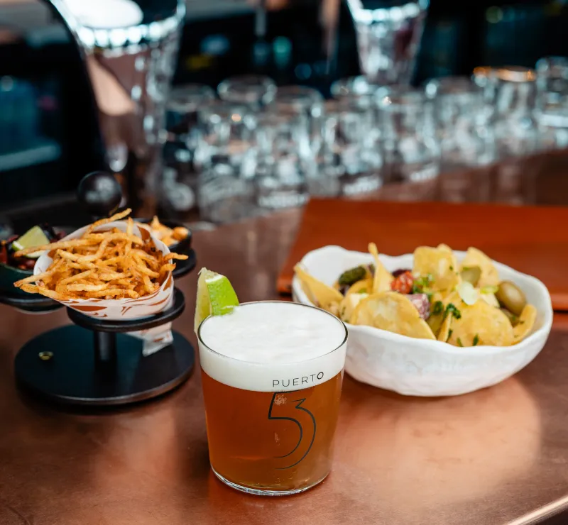 Picada argentina & chips from air bar menu